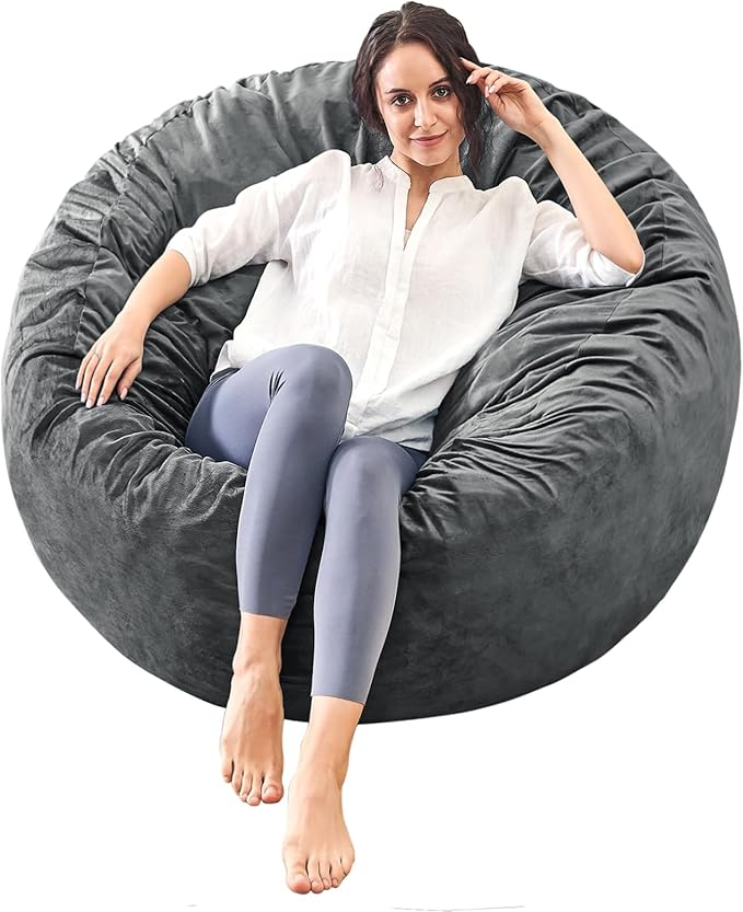 Bean Bag Chairs for Adults - Memory Foam