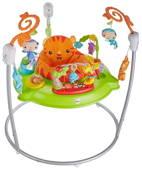 Fisher-Price Baby Bouncer Tiger Time Jumperoo Musical
