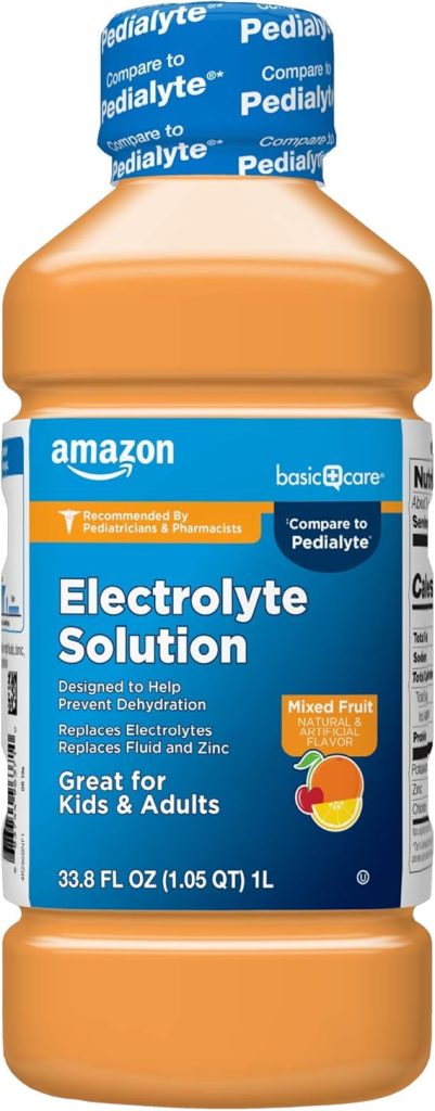 Amazon Basic Care Electrolyte Solution, Mixed Fruit