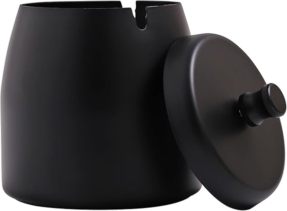 Ashtray with Lid for Cigarette, Home Ashtrays