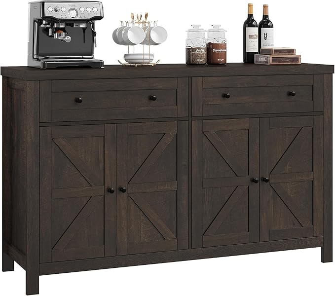 HOSTACK Buffet Sideboard Cabinet with Storage, buffets and sideboards