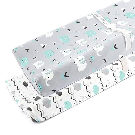 Stretchy Changing Pad Covers for Boys Girls