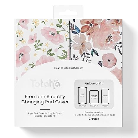 TotAha Premium Stretchy Changing Pad Covers