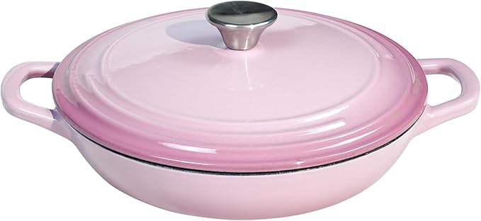 Braiser Enameled Cast Iron Braiser 2.25 qt Braiser Pan
