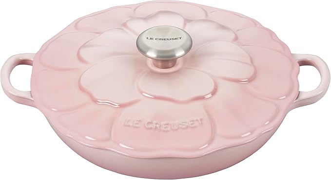 Le Creuset Signature Enameled Cast Iron Petal Braiser